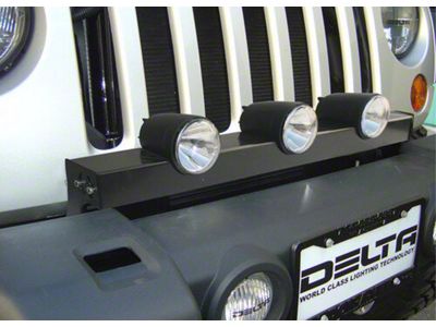 Delta Lights 26-Inch Bullet Grille LED Light Bar with Mounting Brackets (18-25 Jeep Wrangler JL)