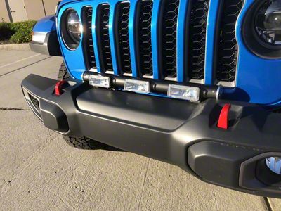 Delta Lights 26-Inch Tubular Grille LED Light Bar with Mounting Brackets (18-25 Jeep Wrangler JL)