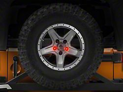 Delta Lights Waterproof LED Third Brake Lug Nuts (Universal; Some Adaptation May Be Required)