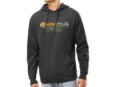 Detroit Shirt Company Men's Champion Grille Logo Hoodie; Black
