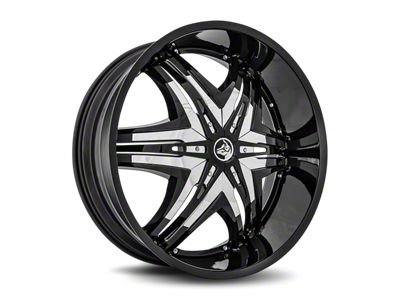 Diablo Wheels Elite Gloss Black 6-Lug Wheel; 26x10; 30mm Offset (04-15 Titan)