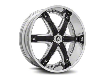 Diablo Wheels Fury Chrome 6-Lug Wheel; 26x10; 30mm Offset (04-15 Titan)