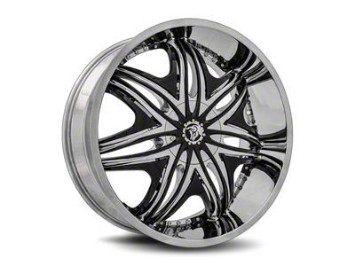 Diablo Wheels Morpheus Chrome 6-Lug Wheel; 24x10; 40mm Offset (22-25 Bronco Raptor)