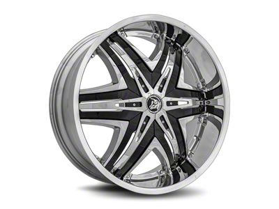 Diablo Wheels Elite Chrome 6-Lug Wheel; 24x10; 35mm Offset (16-24 Titan XD)