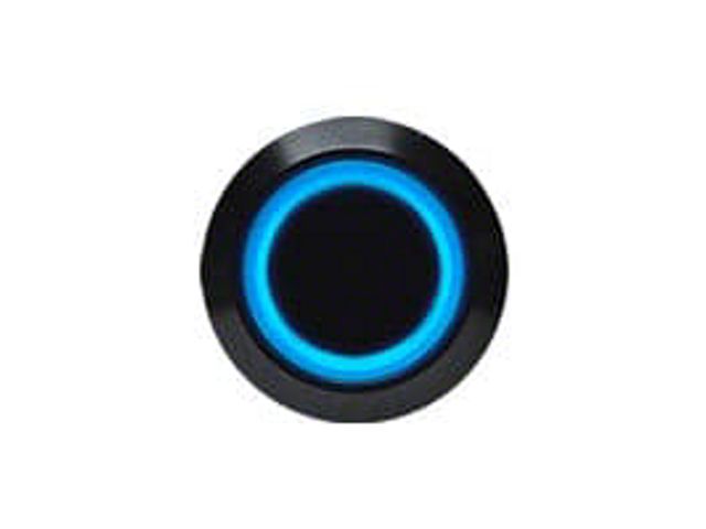 One Button Blue Led Digital Guard Dawg Toyota 4-Runner Billet 22mm Start Button with Blue ...