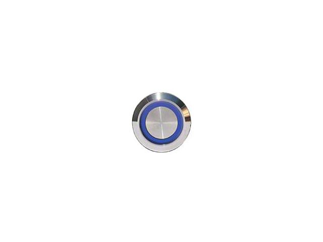 One Button Blue Led Digital Guard Dawg Jeep Wrangler Billet 22mm Start Button with Blue LED ...