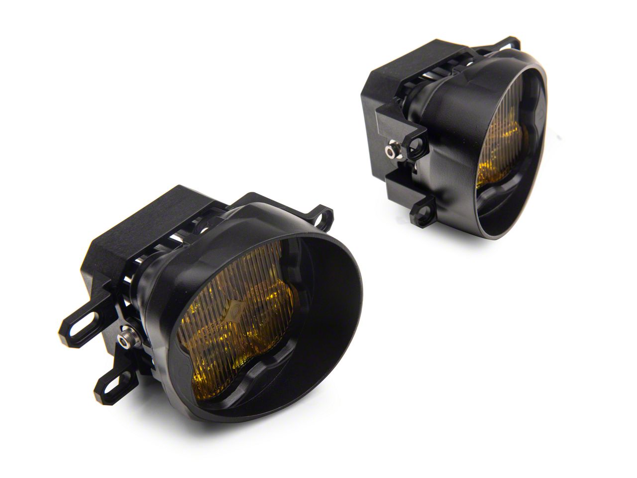 thumbnail image 2 of Diode Dynamics SS3 LED Fog Light Kit For 2014-2022 Toyota 4Runner Sport – Yellow Lens + Amber Backlight 2 of 2