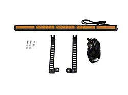 Diode Dynamics SS30 Single Stealth LED Light Bar Kit; Amber Combo (14-19 4Runner)