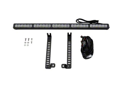 Diode Dynamics SS30 Single Stealth LED Light Bar Kit; White Driving (14-19 4Runner)