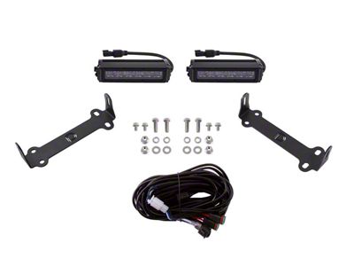Diode Dynamics SS6 SAE/DOT LED LED Grille Light Bar Kit; White Driving (14-24 4Runner)