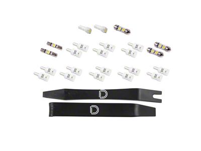 Diode Dynamics Stage 1 LED Interior Lighting Kit; Cool White (03-09 4Runner)