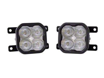 Diode Dynamics Elite Series LED Fog Lights; White (21-25 Bronco w/ Plastic Front Bumper)