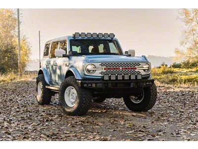 Diode Dynamics SS5 Pro CrossLink Windshield Light Bar Kit; White Combo (21-25 Bronco)