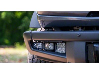 Diode Dynamics Stage Series Max Fog Light Pocket Kit; White (21-25 Bronco w/ Modular Front Bumper)