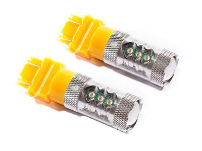 Diode Dynamics Amber Rear Turn Signal LED Light Bulbs; 3157 XP80 (20-25 Jeep Gladiator JT)