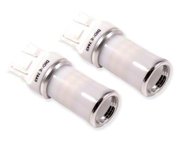 Diode Dynamics Cool White LED Reverse Light Bulbs; 7443 HP48 (20-25 Jeep Gladiator JT w/ Factory Halogen Tail Lights)
