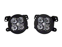 Diode Dynamics SS3 Pro Type M ABL LED Fog Light Kit; White SAE Fog (20-26 Jeep Gladiator JT w/ Factory Non-Sport Plastic Bumper)
