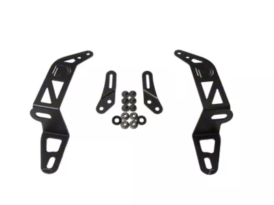 Diode Dynamics SS30 30-Inch Bumper Light Bar Mounting Brackets (20-25 Jeep Gladiator JT)
