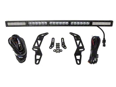 Diode Dynamics SS30 30-Inch Bumper Mount Single LED Light Bar Kit; White Combo (20-25 Jeep Gladiator JT)