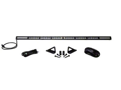 Diode Dynamics SS50 50-Inch Hood Mount LED Light Bar Kit; White Combo (20-25 Jeep Gladiator JT)