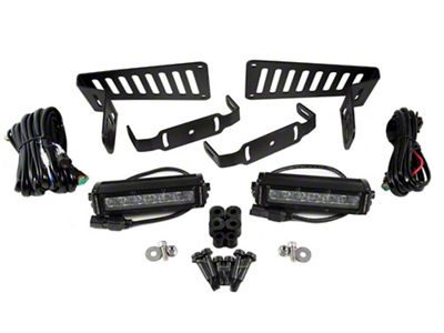 Diode Dynamics SS6 Cowl Mount LED Light Kit; White Driving (20-25 Jeep Gladiator JT)