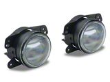 Diode Dynamics Elite Series Type M LED Fog Lights; White (18-26 Jeep Wrangler JL Rubicon, Sahara)