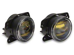 Diode Dynamics Elite Series Type M LED Fog Lights; Yellow (07-18 Jeep Wrangler JK)