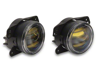 Diode Dynamics Elite Series Type M LED Fog Lights; Yellow (07-18 Jeep Wrangler JK)