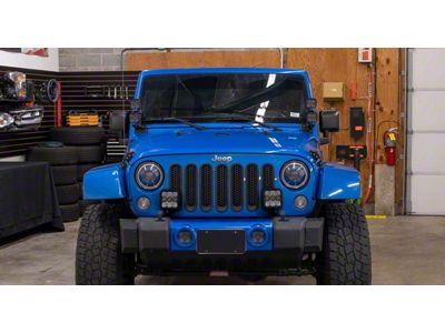Diode Dynamics SS5 Sport CrossLink Bumper Light Bar Kit; White Combo (07-18 Jeep Wrangler JK)