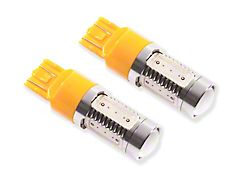 Diode Dynamics Amber Front Turn Signal LED Light Bulbs; 7443 HP11 (16-23 Tacoma)