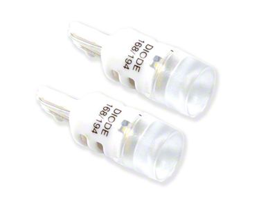 Diode Dynamics Cool White LED Side Marker Light Bulbs; 194 HP3 (05-23 Tacoma)