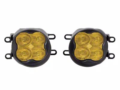 Diode Dynamics SS3 Max Type B LED Fog Light Kit; Yellow SAE Fog (16-23 Tacoma)