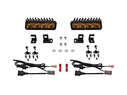Diode Dynamics SS6 Pro LED Fog Light Kit; Yellow Fog (24-26 Tacoma)