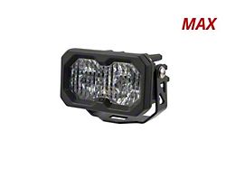 Diode Dynamics Stage Series C2 2.0 Max Standard LED Pod Light with Amber Backlight; White Spot (Universal; Some Adaptation May Be Required)