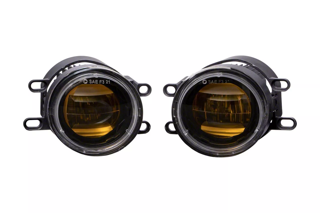Diode Dynamics Tundra Elite Series LED Fog Lights; Yellow