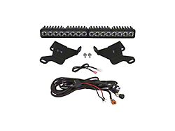 Diode Dynamics SS20 Sport Stealth Bumper Light Bar Kit with Amber Backlight; White Driving (22-26 Tundra)
