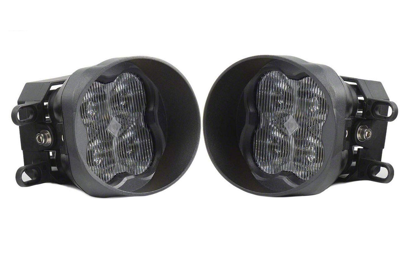 Diode Dynamics Tundra SS3 Pro Type B LED Fog Light Kit; White Fog