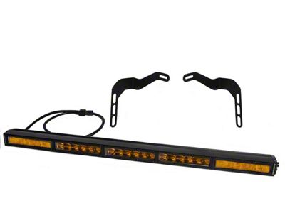 Diode Dynamics SS30 Stealth LED Light Bar Kit; Amber Combo (14-21 Tundra)