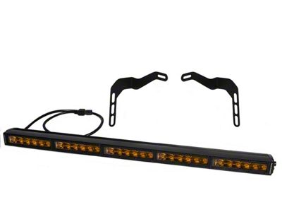 Diode Dynamics SS30 Stealth LED Light Bar Kit; Amber Driving (14-21 Tundra)
