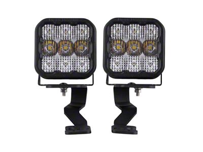 Diode Dynamics Stage Series SS5 Pro LED Ditch Light Kit; White Combo (22-25 Tundra)