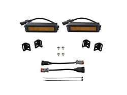 Diode Dynamics SS6 LED Fog Light Kit; Amber Wide (22-25 Tundra)