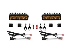 Diode Dynamics SS6 Sport LED Fog Light Kit; Yellow Fog (22-26 Tundra)