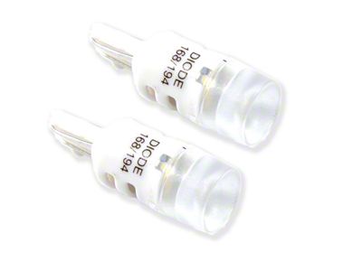 Diode Dynamics Warm White LED Dome Light Bulbs; 194 HP3 (07-21 Tundra)