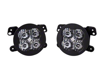 Diode Dynamics SS3 Pro Type M ABL LED Fog Light Kit; White SAE Fog (14-17 Jeep Cherokee KL)