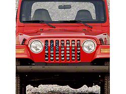 Grille Insert; Dirty Grace (97-06 Jeep Wrangler TJ)