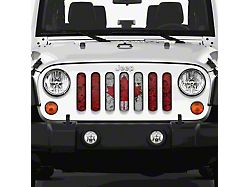 Grille Insert; Oh, Canada (07-18 Jeep Wrangler JK)