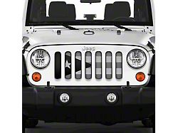Grille Insert; Puerto Tactical Rico Flag (07-18 Jeep Wrangler JK)