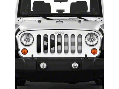 Grille Insert; Puerto Tactical Rico Flag (07-18 Jeep Wrangler JK)