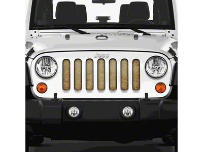 Grille Insert; Sandy Skies (07-18 Jeep Wrangler JK)