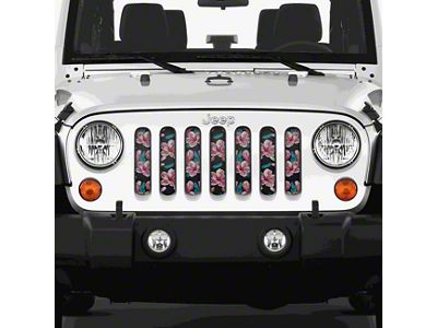 Grille Insert; Summer Breeze (07-18 Jeep Wrangler JK)